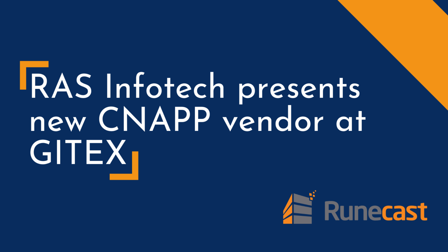Blue and Minimalist Corporate Presentation Runecast